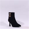 Una Healy Wild Cat Pointed Ankle Boot - Vinyl